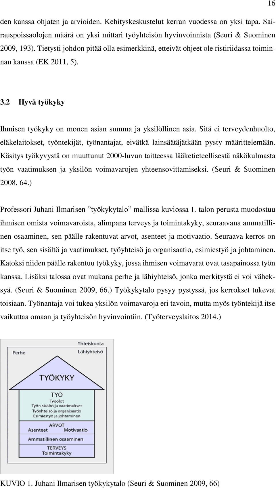 Sitä ei terveydenhuolto, eläkelaitokset, työntekijät, työnantajat, eivätkä lainsäätäjätkään pysty määrittelemään.