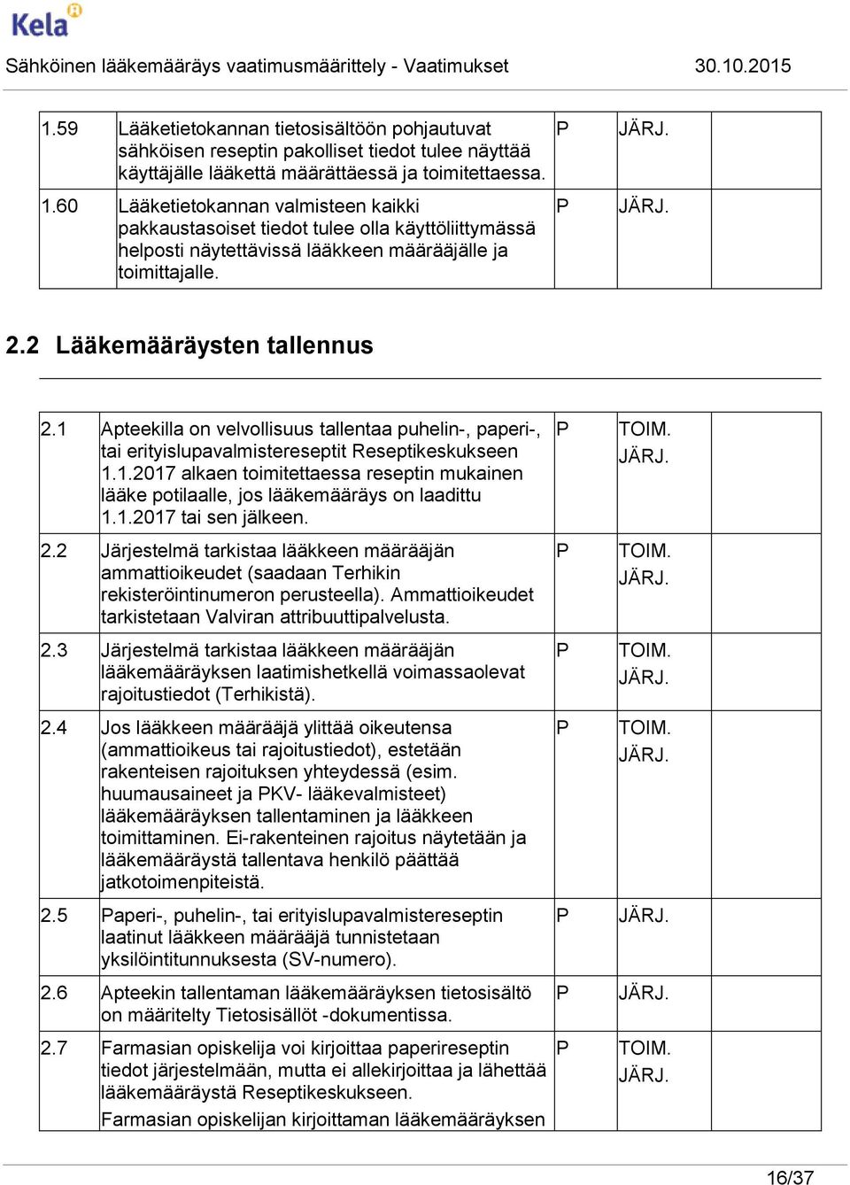 1 Apteekilla on velvollisuus tallentaa puhelin-, paperi-, tai erityislupavalmistereseptit Reseptikeskukseen 1.1.2017 alkaen toimitettaessa reseptin mukainen lääke potilaalle, jos lääkemääräys on laadittu 1.