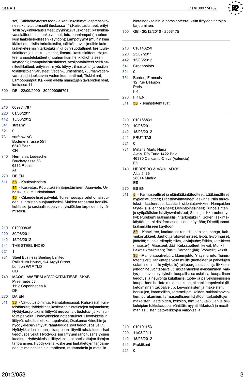 käsienkuivauslaitteet, hiustenkuivaimet; Infrapunalamput (muuhun kuin lääketieteelliseen käyttöön); Lämpötyynyt (muihin kuin lääketieteellisiin tarkoituksiin), sähköhuovat (muihin kuin