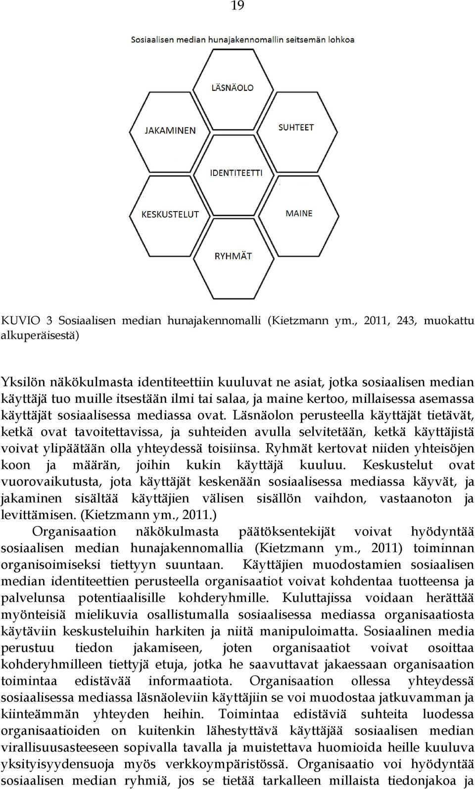 asemassa käyttäjät sosiaalisessa mediassa ovat.