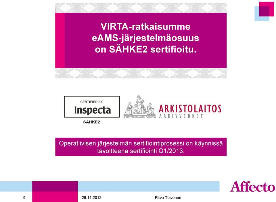 Operatiivisen järjestelmän