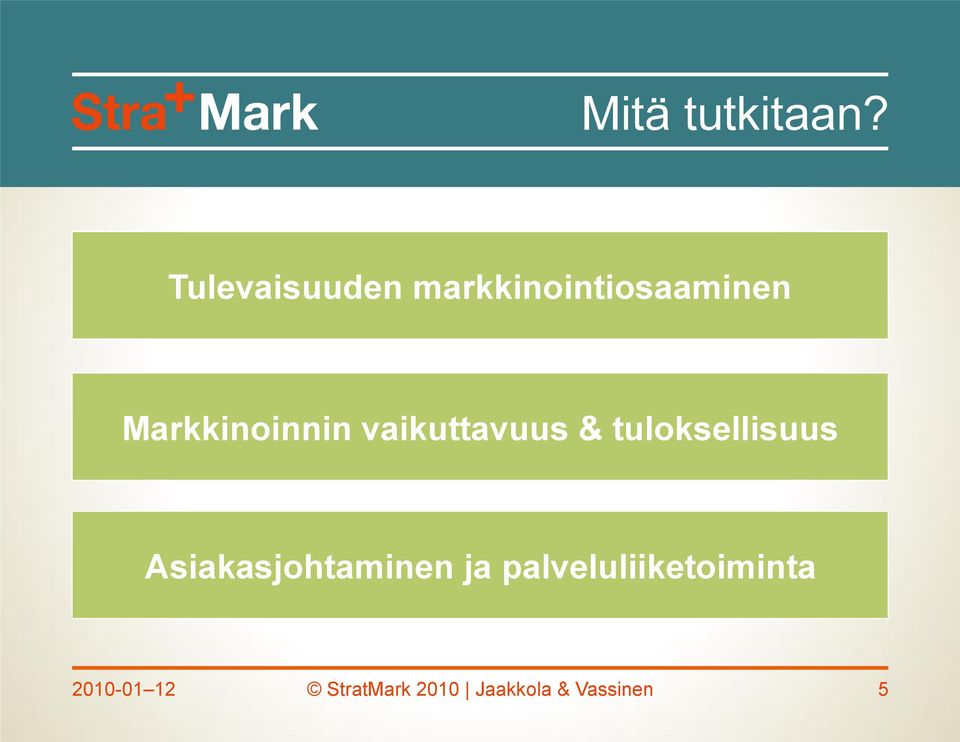 nykytila Suomessa Markkinoinnin vaikuttavuus &