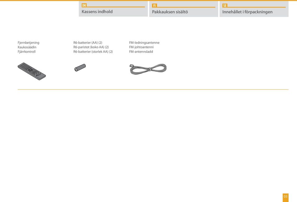 R6-batterier (AA) (2) R6-paristot (koko AA) (2)