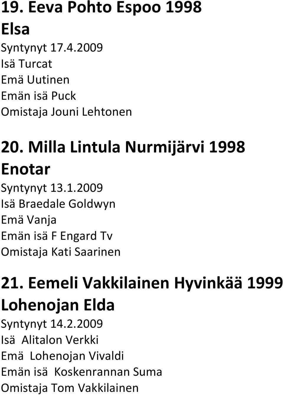 Milla Lintula Nurmijärvi 19