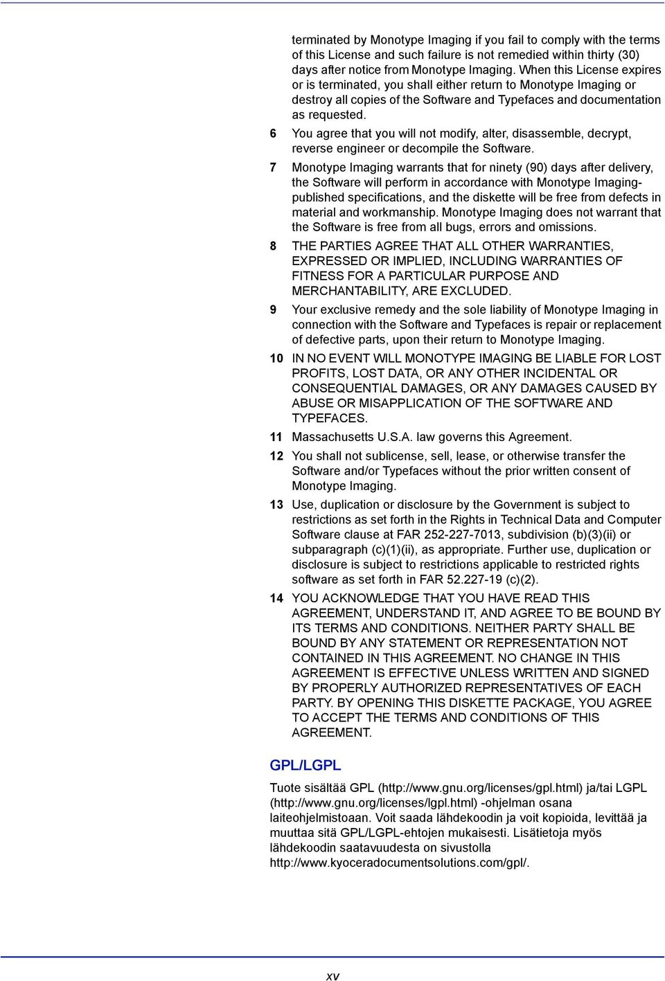 6 You agree that you will not modify, alter, disassemble, decrypt, reverse engineer or decompile the Software.