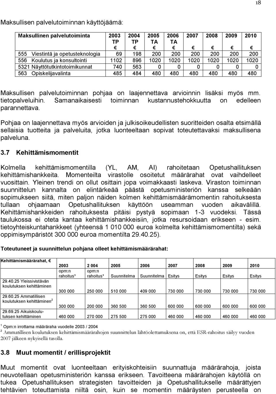 on laajennettava arvioinnin lisäksi myös mm. tietopalveluihin. Samanaikaisesti toiminnan kustannustehokkuutta on edelleen parannettava.