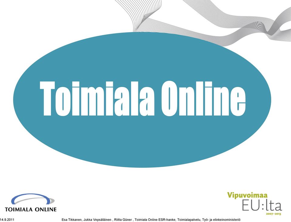 Toimiala Online ESR-hanke,