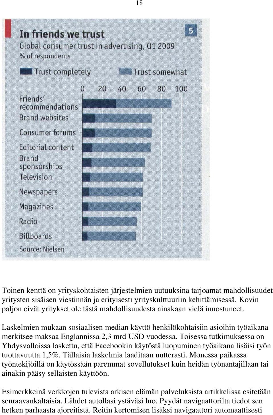 Laskelmien mukaan sosiaalisen median käyttö henkilökohtaisiin asioihin työaikana merkitsee maksaa Englannissa 2,3 mrd USD vuodessa.