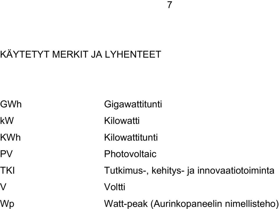Photovoltaic Tutkimus-, kehitys- ja
