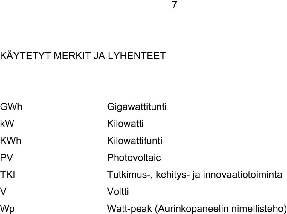 Photovoltaic Tutkimus-, kehitys- ja