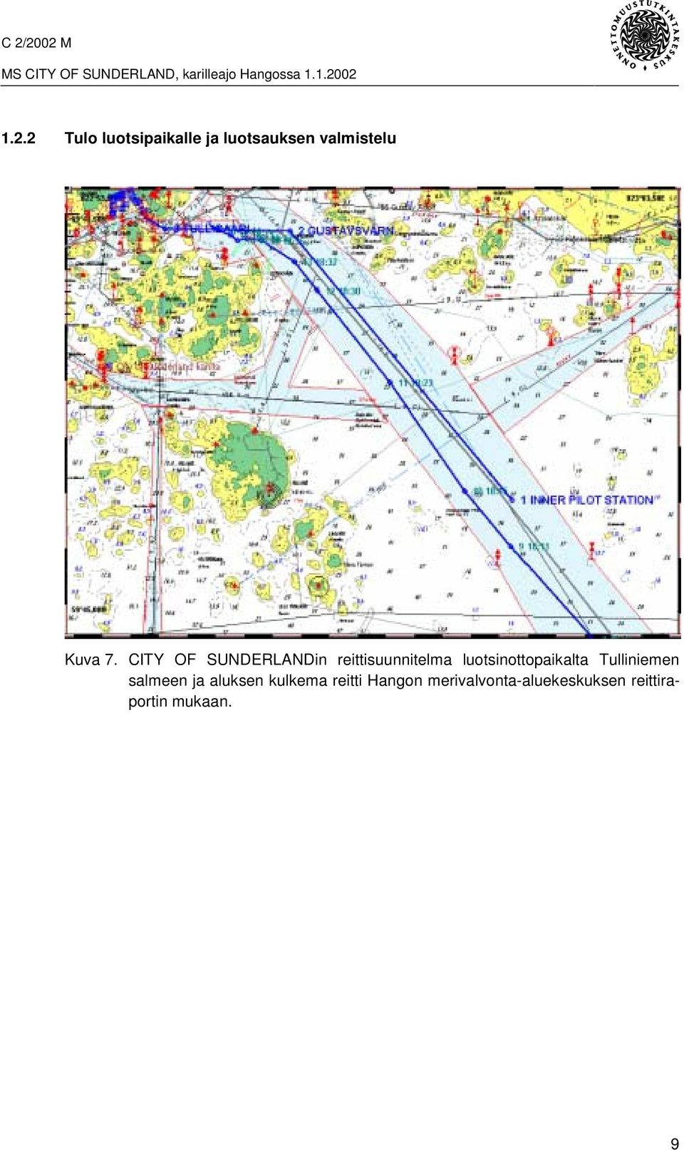 CITY OF SUNDERLANDin reittisuunnitelma