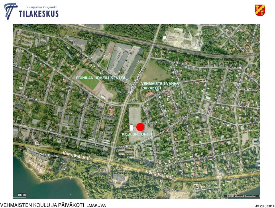 KOULUN TONTTI VEHMAISTEN