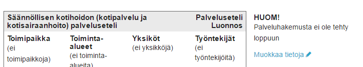 1.2.2 Liitteet: Yrityksen palvelukohtaisesti vaaditut liitteet Perustietojen alle lisättävät palvelukohtaisesti vaaditut liitteet (vastaavat Tilaajavastuun kautta tarkastettavia liitteitä) on