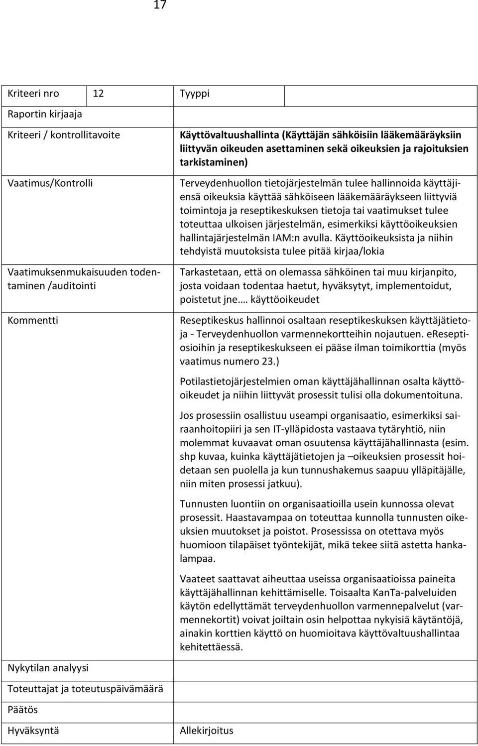 käyttöoikeuksien hallintajärjestelmän IAM:n avulla.