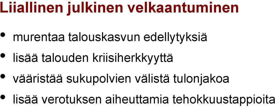 kriisiherkkyyttä vääristää sukupolvien välistä
