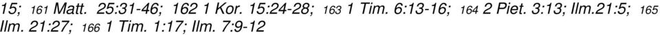 6:13-16; 164 2 Piet. 3:13; Ilm.