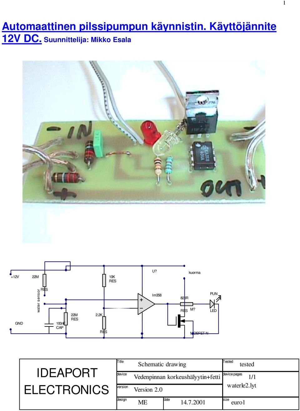 2K lm358 PUN 820R M?