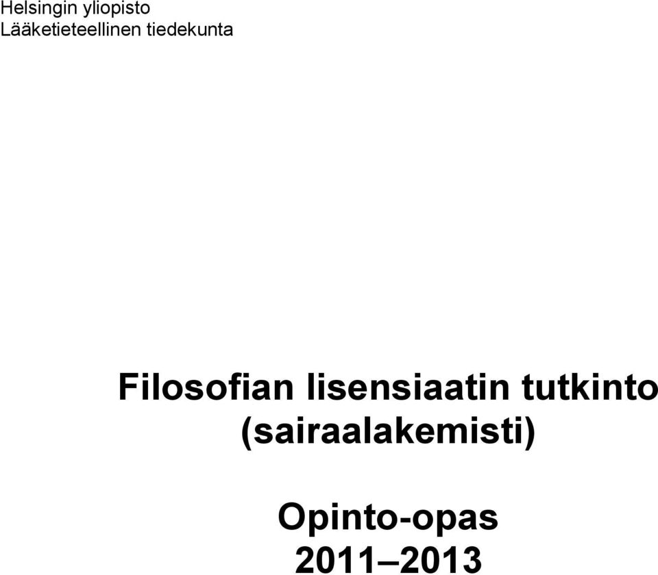 Filosofian lisensiaatin