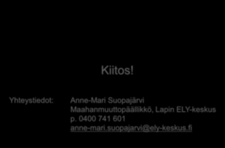 Kiitos!