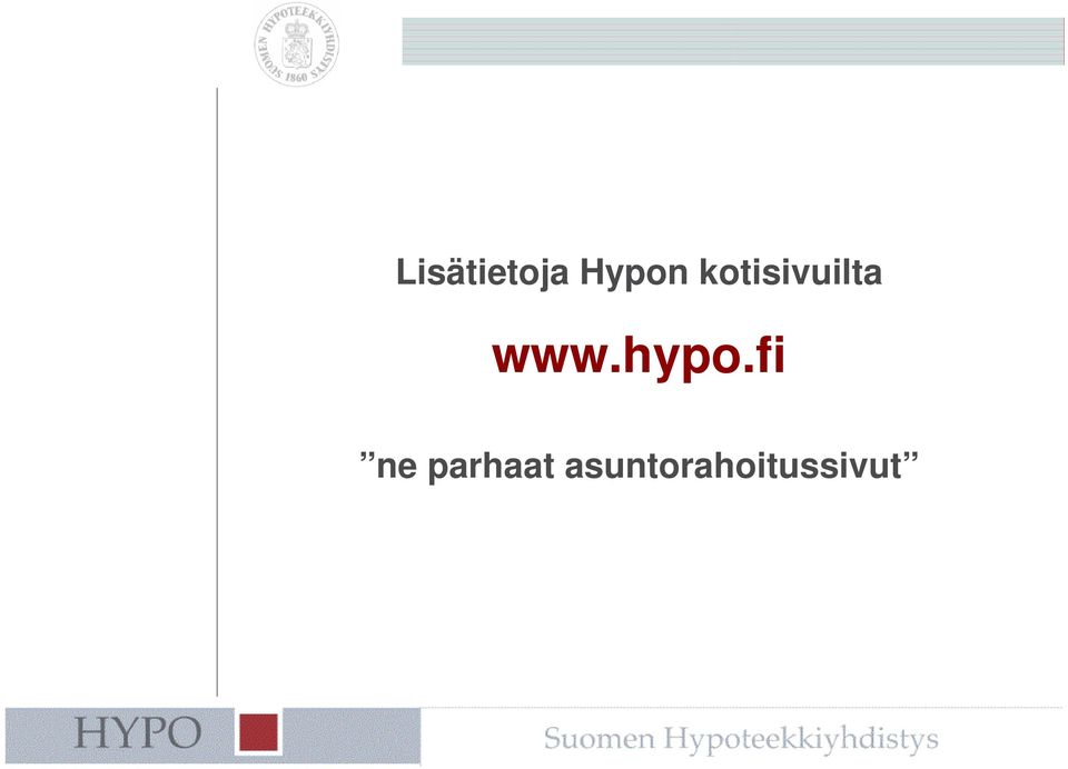 hypo.fi ne parhaat
