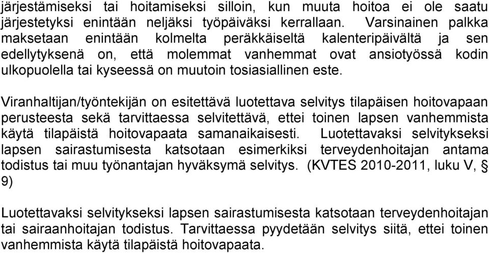 asiallinen este.