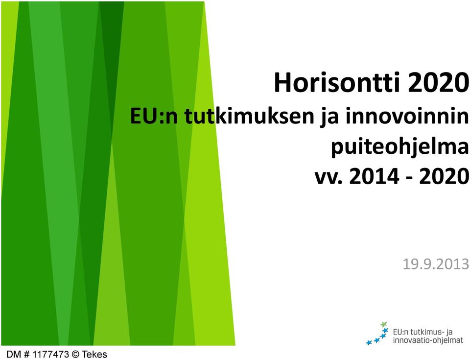 innovoinnin puiteohjelma