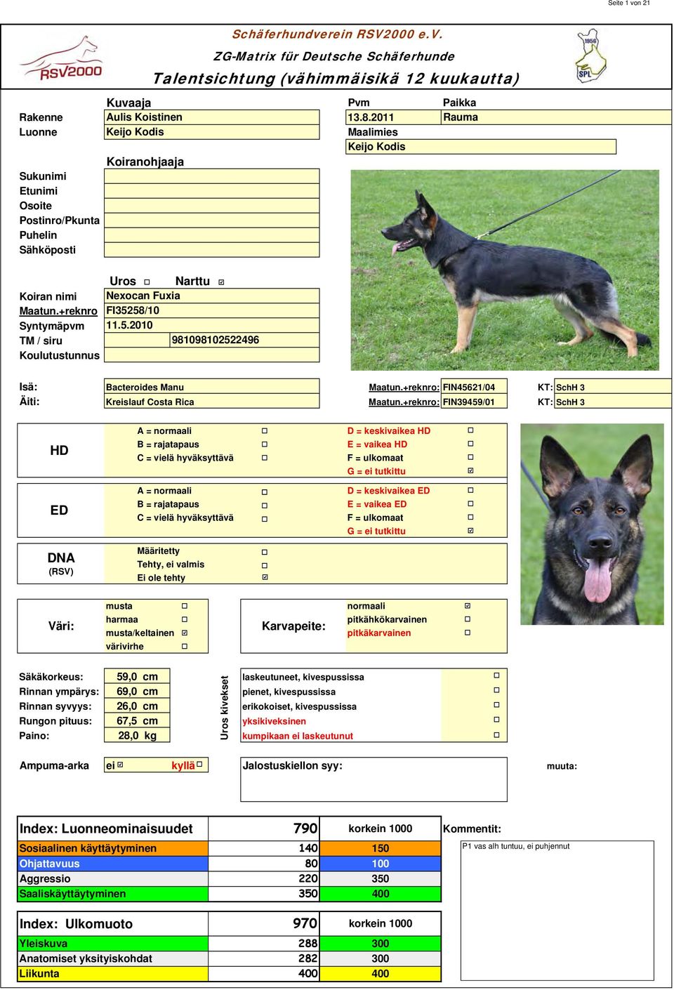 +reknro: FIN462/04 KT: SchH Äiti: Kreislauf Costa Rica Maatun.