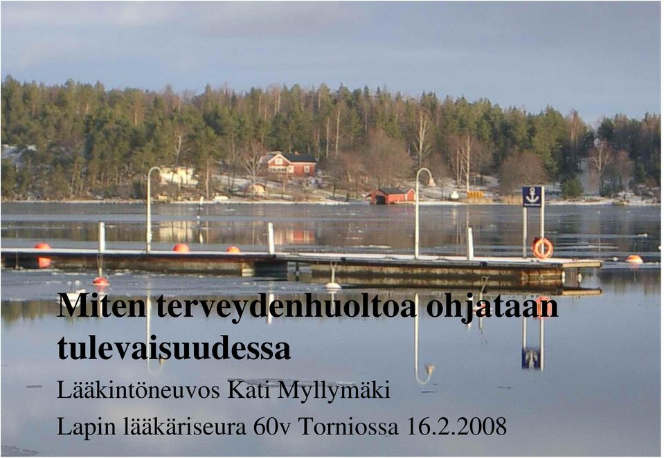 Lääkintöneuvos Kati Myllymäki