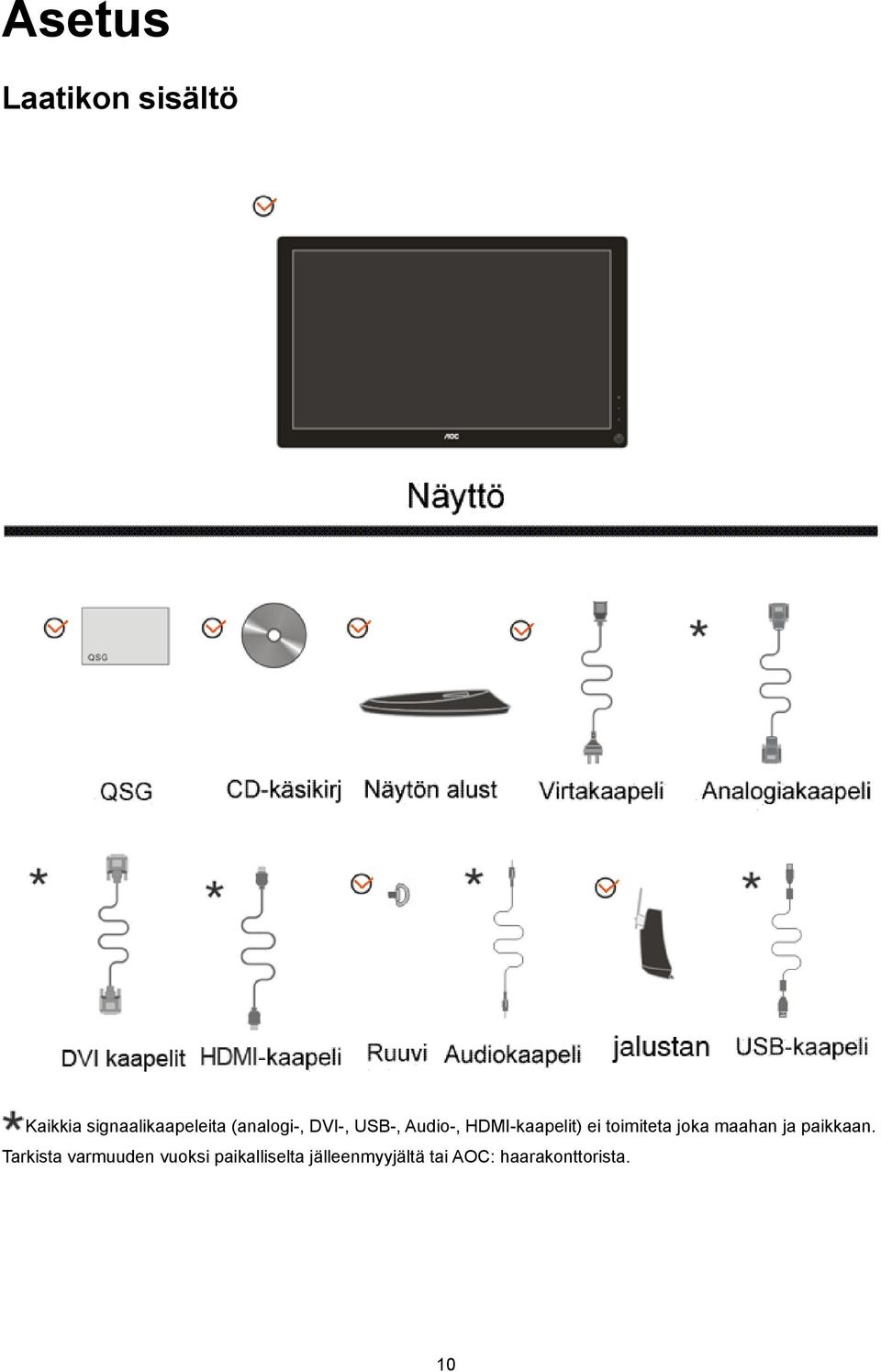 toimiteta joka maahan ja paikkaan.