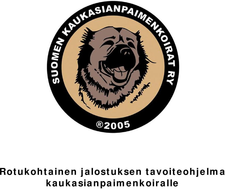 tavoiteohjelma