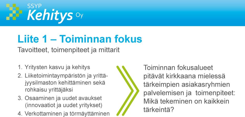 Osaaminen ja uudet avaukset (innovaatiot ja uudet yritykset) 4.