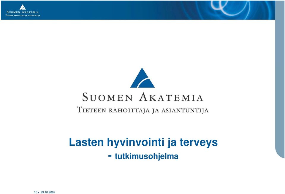 hyvinvointi ja