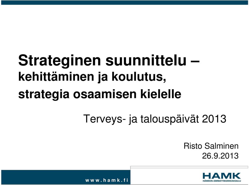 strategia osaamisen kielelle