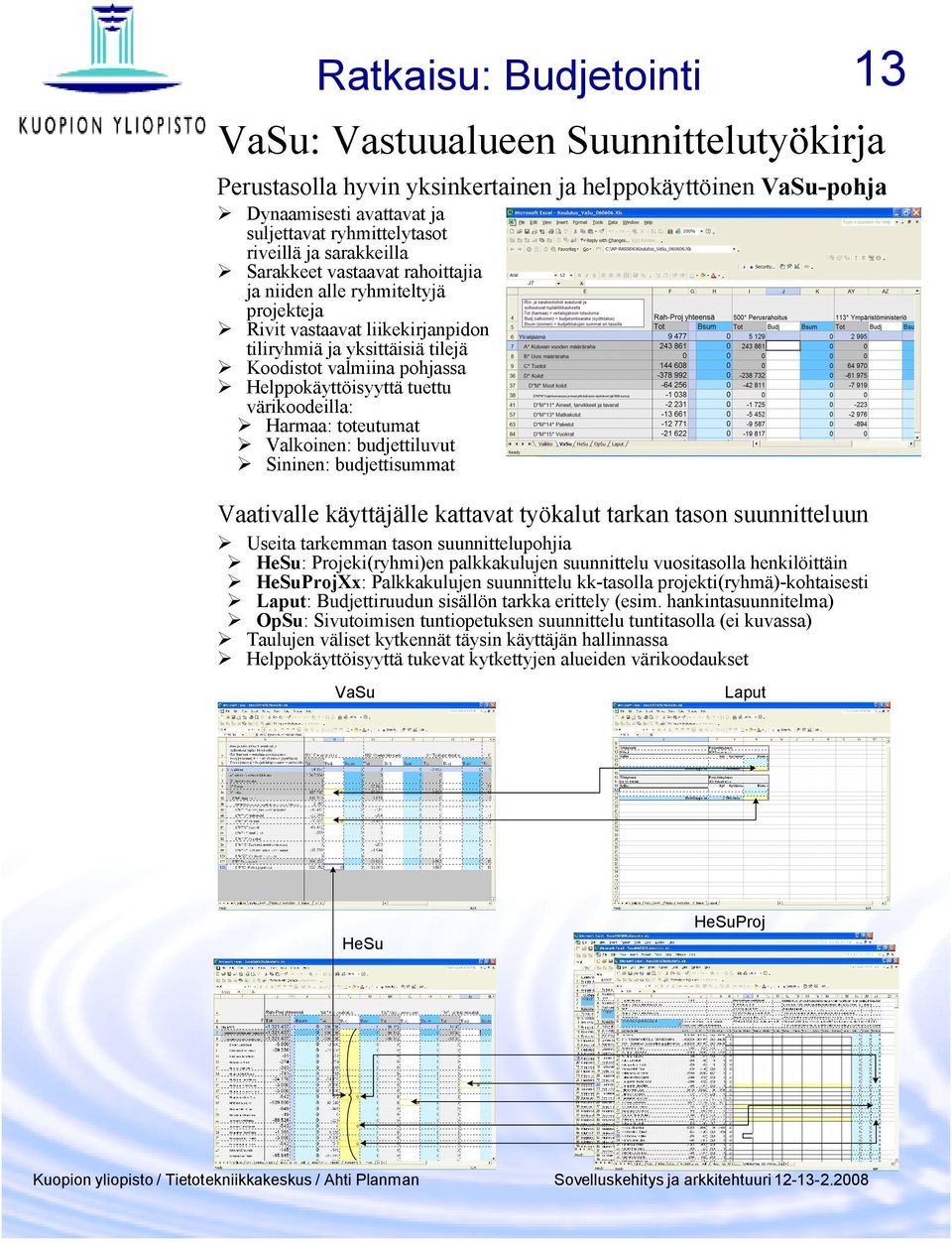 Tietotekniikkakeskus / Ahti Planman