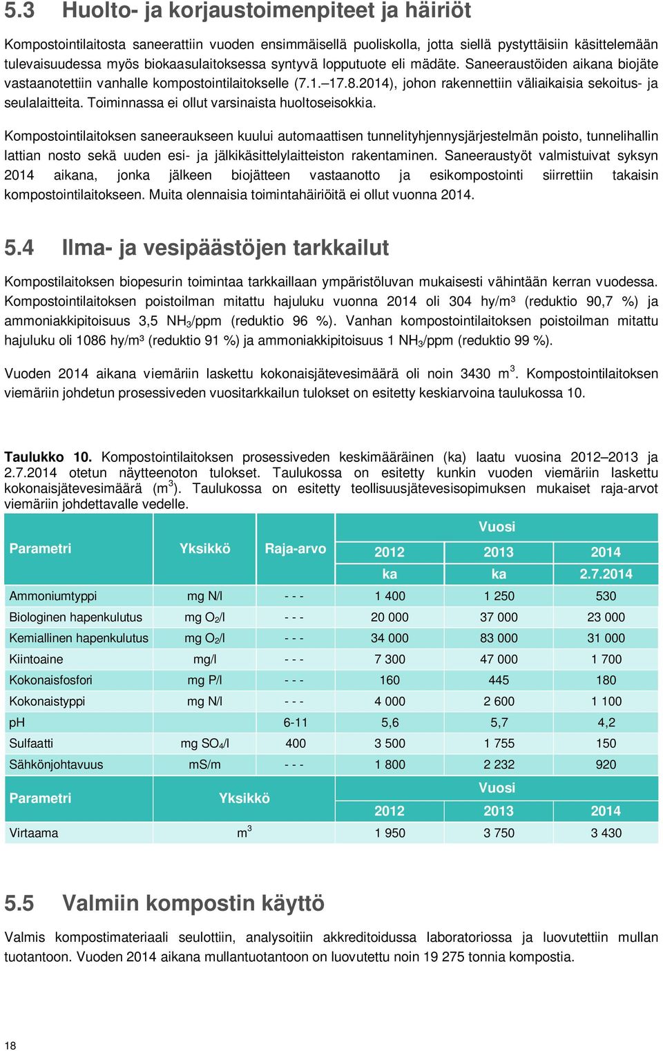 Toiminnassa ei ollut varsinaista huoltoseisokkia.