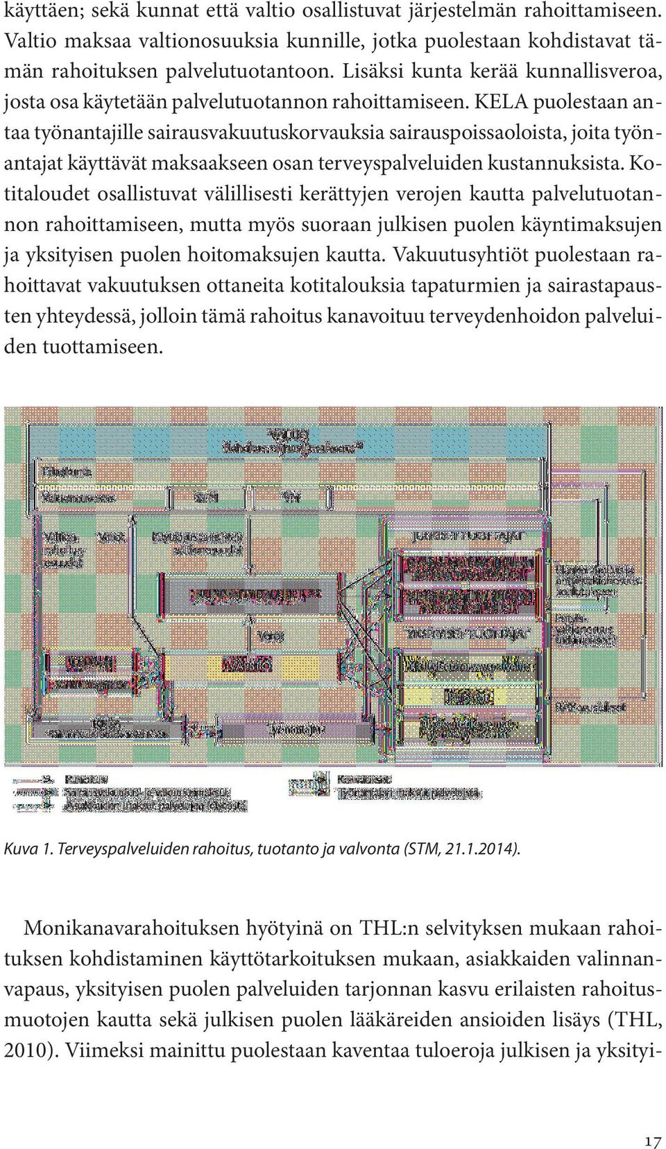 KELA puolestaan antaa työnantajille sairausvakuutuskorvauksia sairauspoissaoloista, joita työnantajat käyttävät maksaakseen osan terveyspalveluiden kustannuksista.