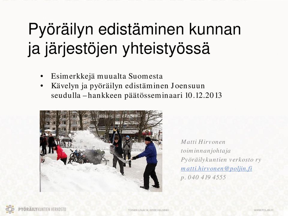 hankkeen päätösseminaari 10.12.