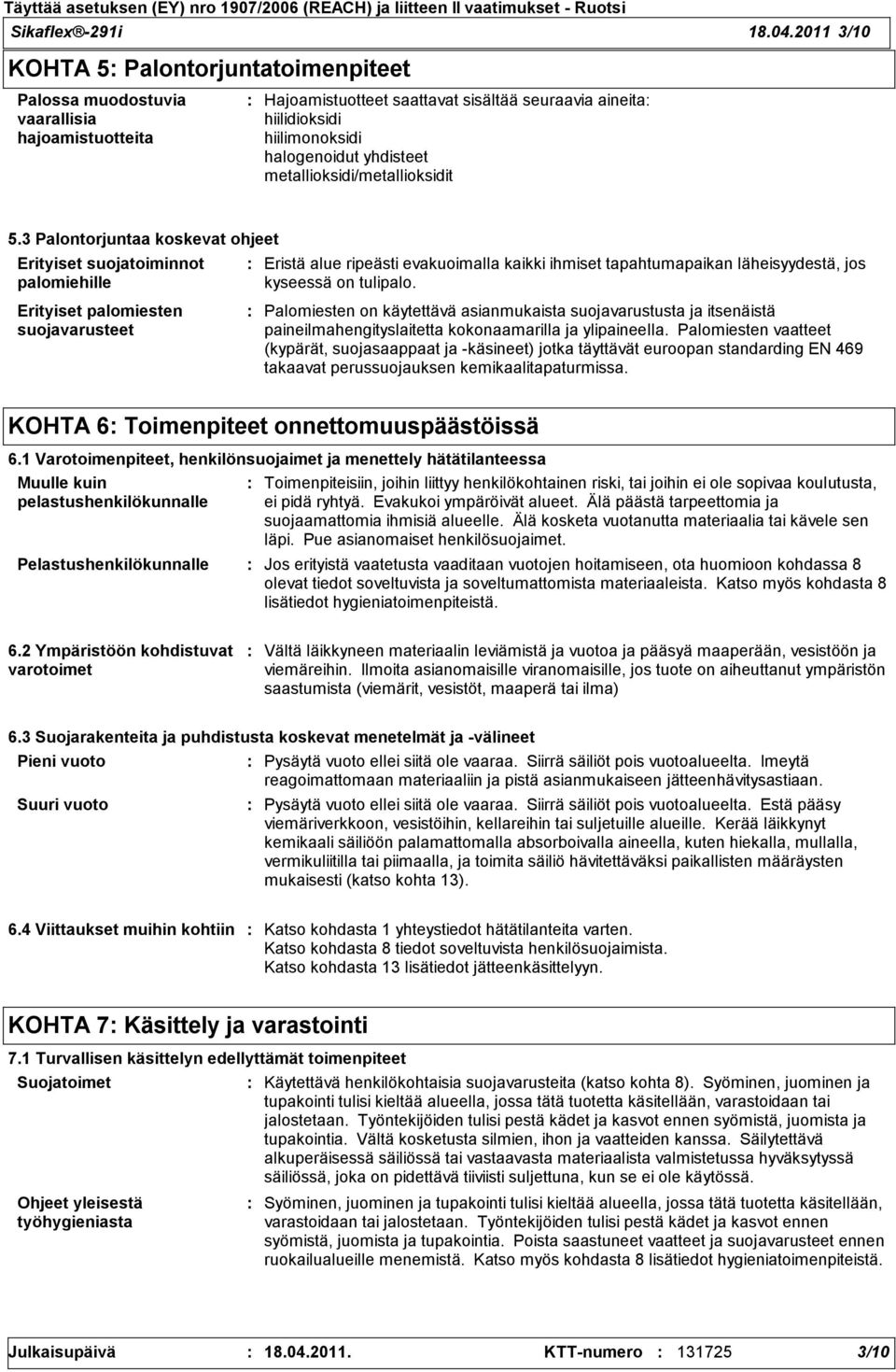 metallioksidi/metallioksidit 5.