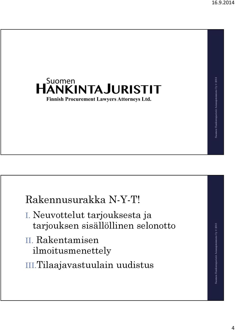 sisällöllinen selonotto II.