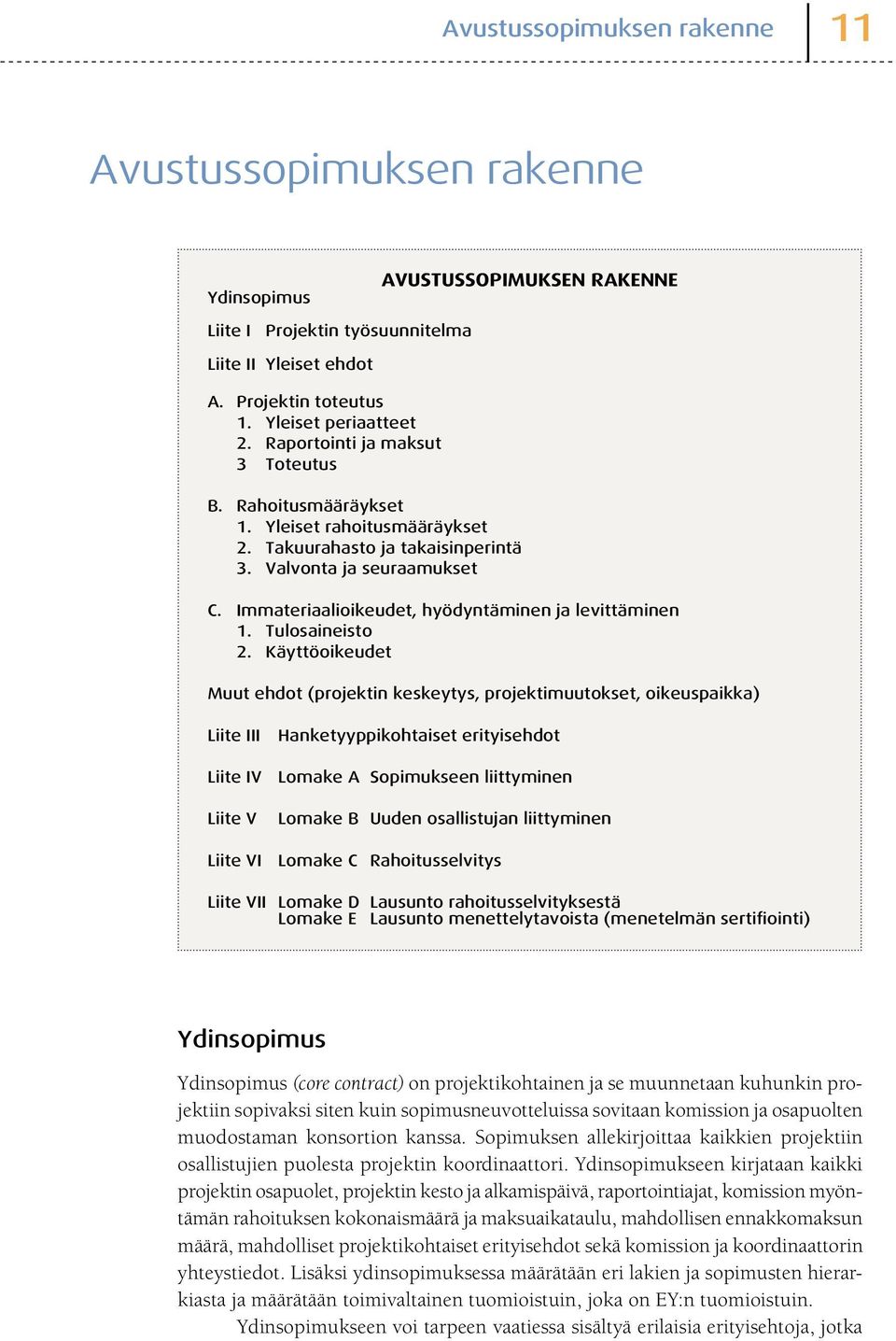 Immateriaalioikeudet, hyödyntäminen ja levittäminen 1. Tulosaineisto 2.