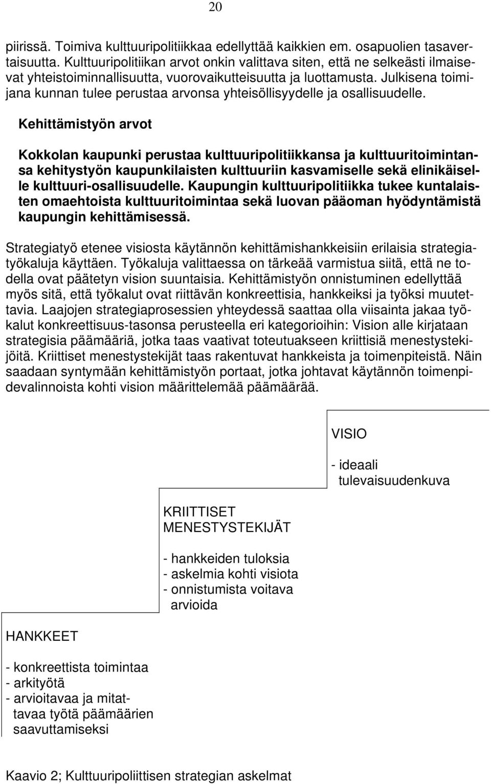 Julkisena toimijana kunnan tulee perustaa arvonsa yhteisöllisyydelle ja osallisuudelle.