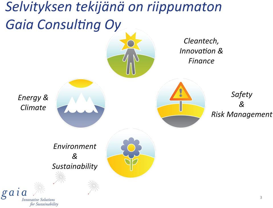 & Finance Energy & Climate Safety &