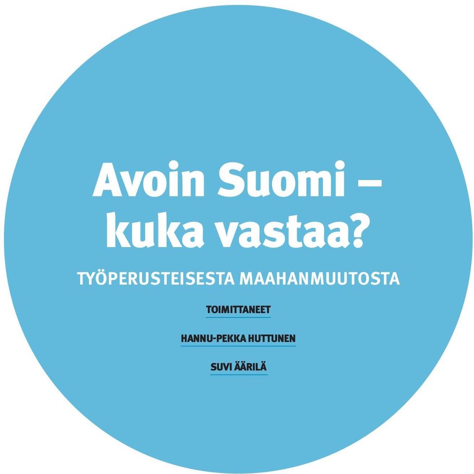 MAAHANMUUTOSTA