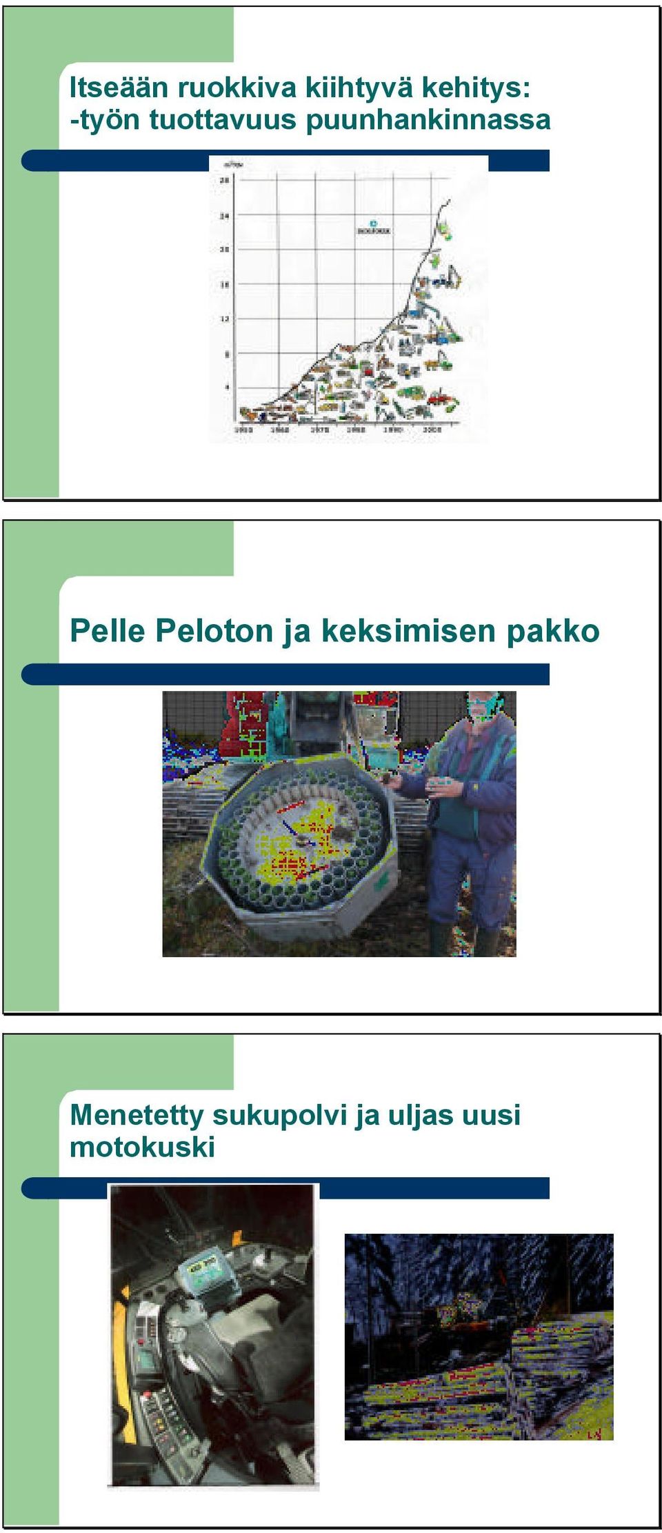 Pelle Peloton ja keksimisen pakko