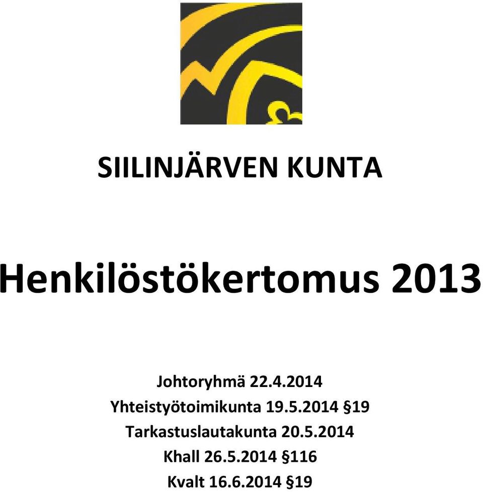 2014 Yhteistyötoimikunta 19.5.