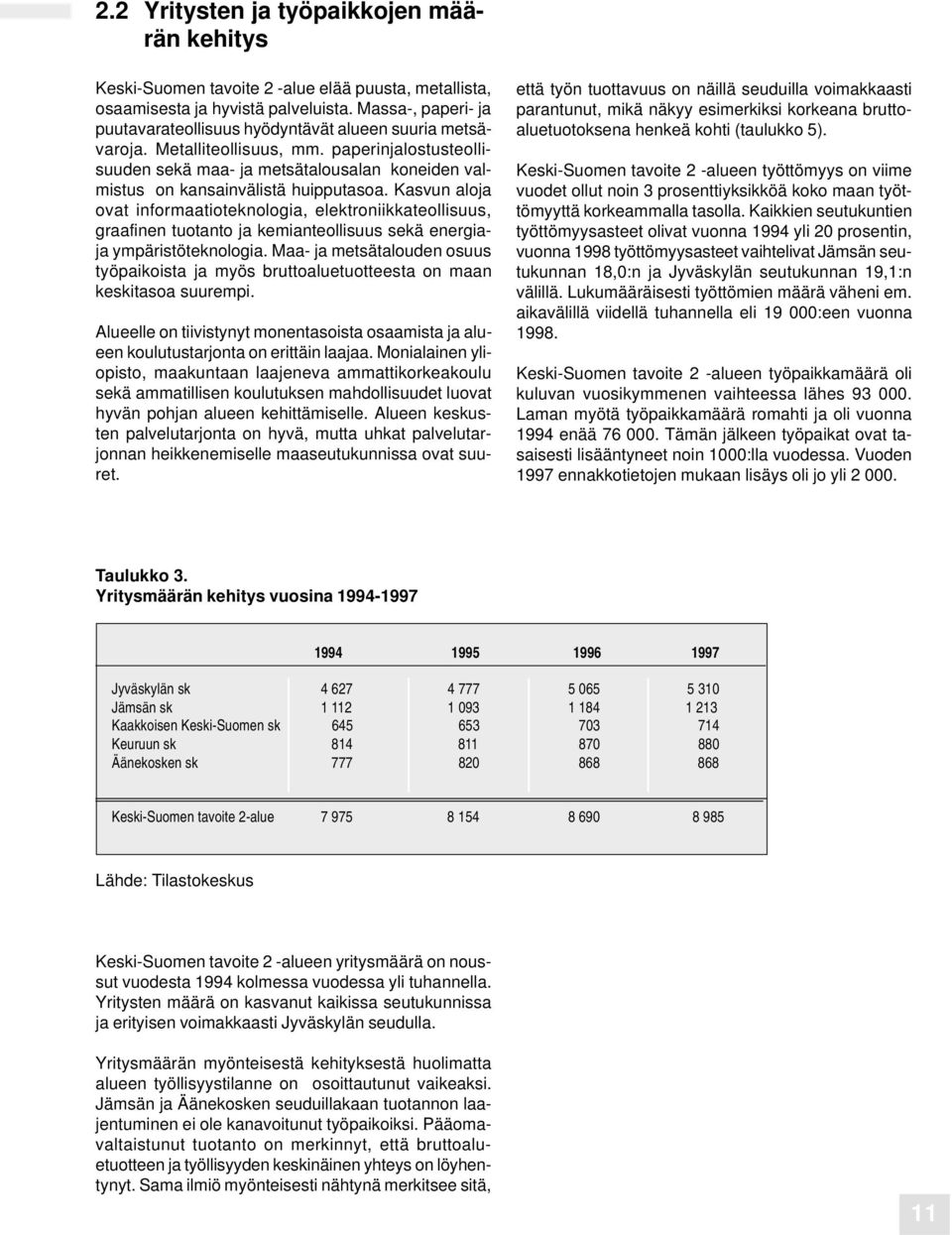 paperinjalostusteollisuuden sekä maa- ja metsätalousalan koneiden valmistus on kansainvälistä huipputasoa.