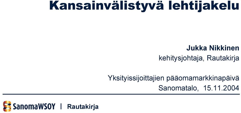 kehitysjohtaja,