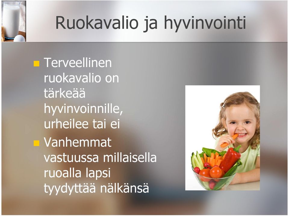 urheilee tai ei Vanhemmat vastuussa