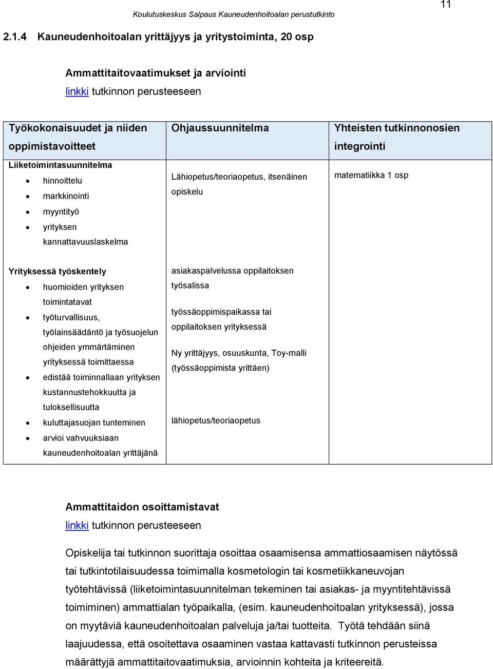 yrityksen toimintatavat työturvallisuus, työlainsäädäntö ja työsuojelun ohjeiden ymmärtäminen yrityksessä toimittaessa edistää toiminnallaan yrityksen kustannustehokkuutta ja tuloksellisuutta