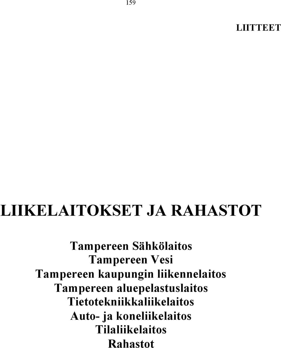 liikennelaitos Tampereen aluepelastuslaitos